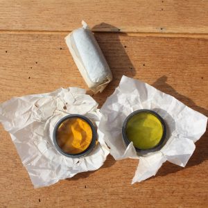 FPK PSL POSP Yellow and Amber Lens Covers with Cleaning Cloth