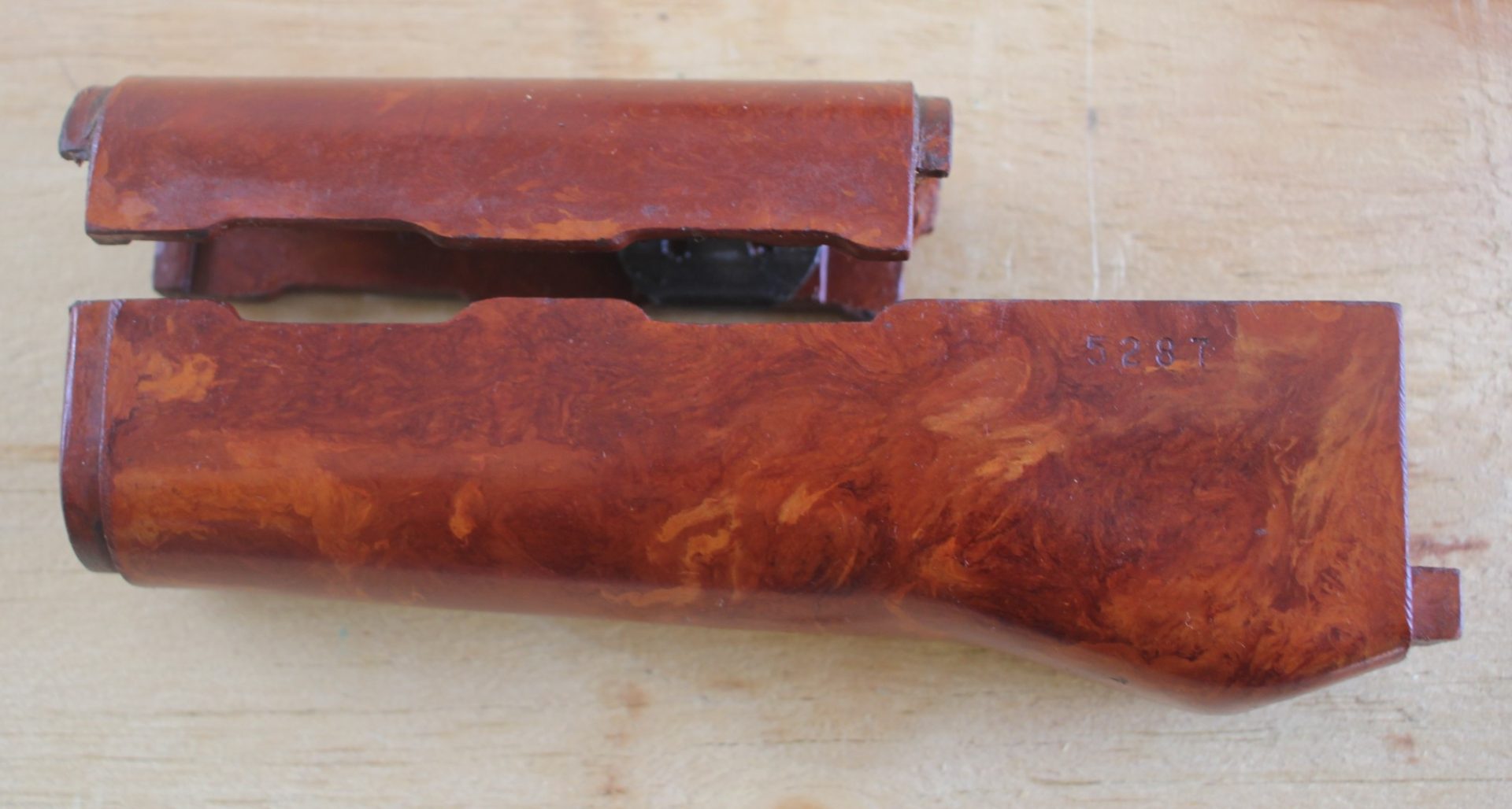 Bulgarian AK-47 Red Bakelite Upper Lower Hand Guard set AK47