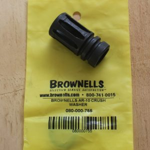 Armalite AR10 AR-10 7.62mm (.308) 5/8-24 A2 flash hider and crush washer