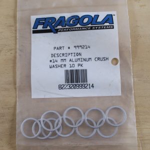 Fragola 14mm Aluminum Crush Washer 10pk