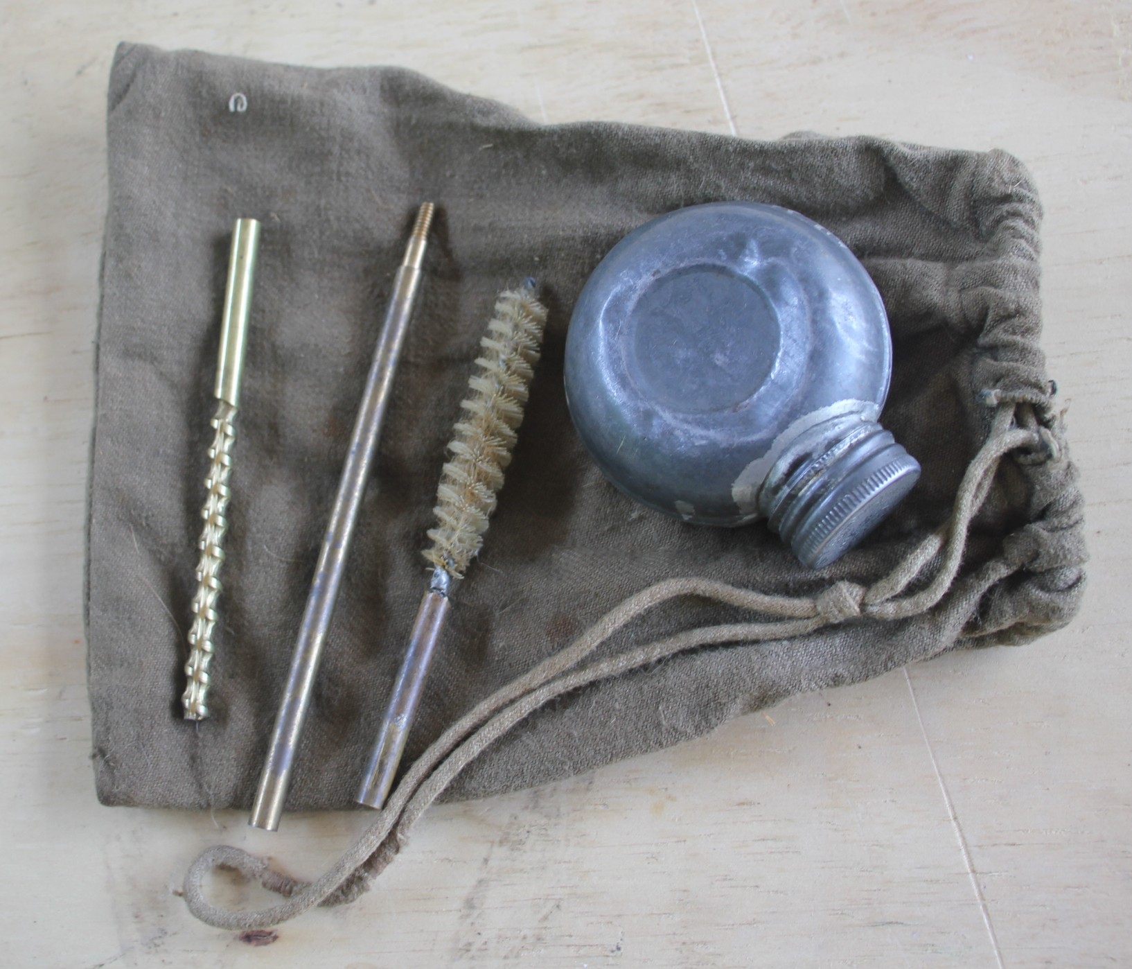 WWII Finnish Mosin Nagant m91/30 Cleaning Kit Brass Tools