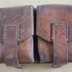 Used M48 Yugo k98 Leather Ammo Pouch 98k 8mm